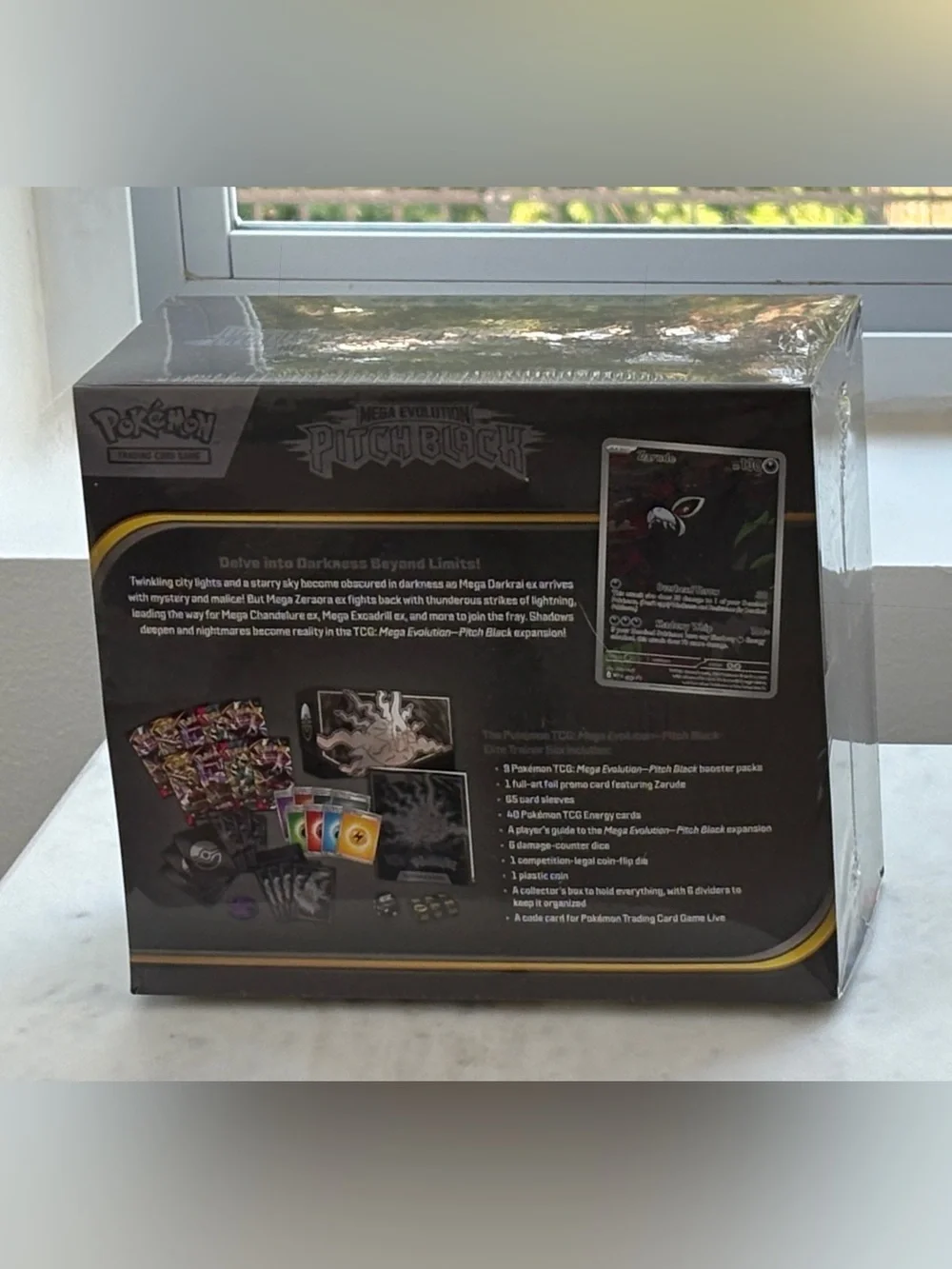 Pokémon Mega Evolution Pitch Black Elite Trainer Box ETB Factory Sealed NEW